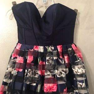 prom dress with shorts!!